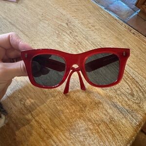 Celine Red Sunglasses